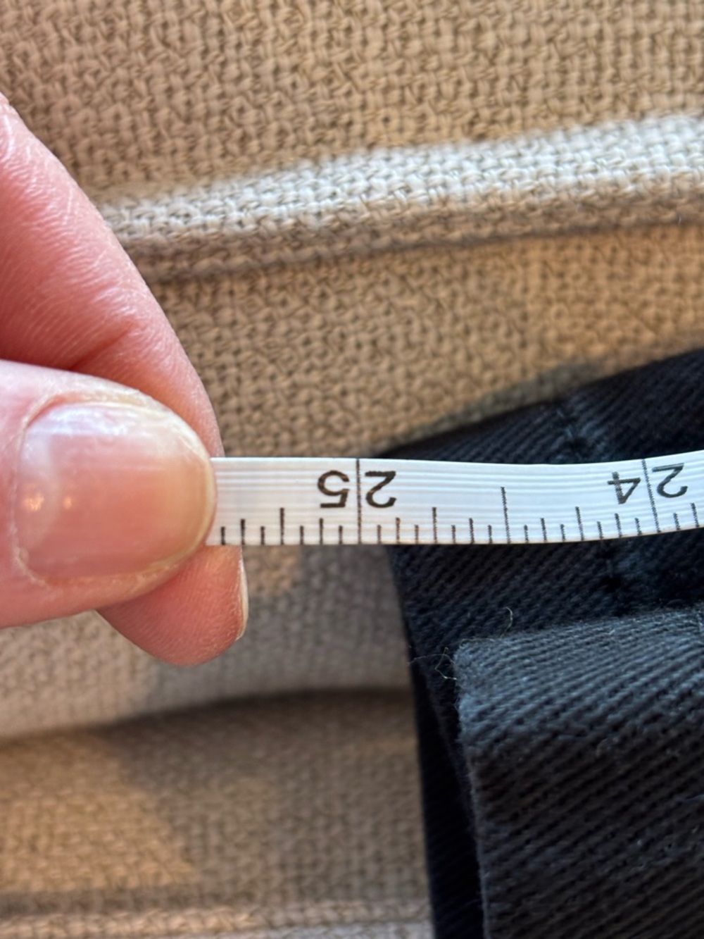 Quince Black Cargo-Style High-Rise Tapered Pants 101 - Picture 5 of 5